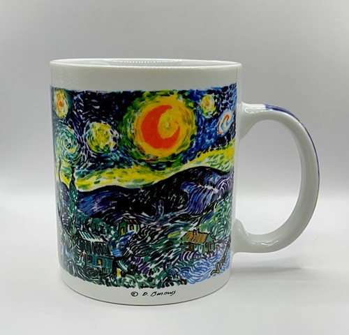 Taza Noche Estrellada Chaleur Vincent Van Gogh Colección D. Burrows Masters Taza 14oz - Imagen 3 de 10