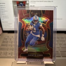 2025 Select Jahmyr Gibbs Red Blue Prizm #71 /149