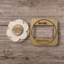 Expecting Baby Pregnancy, Announcement New Parents to Be . laser Cut. Handmade.