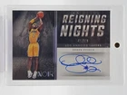 DEREK FISHER 2021-22 NOIR REIGNING NIGHTS AUTO /49 #RN-DFS LAKERS Q7217