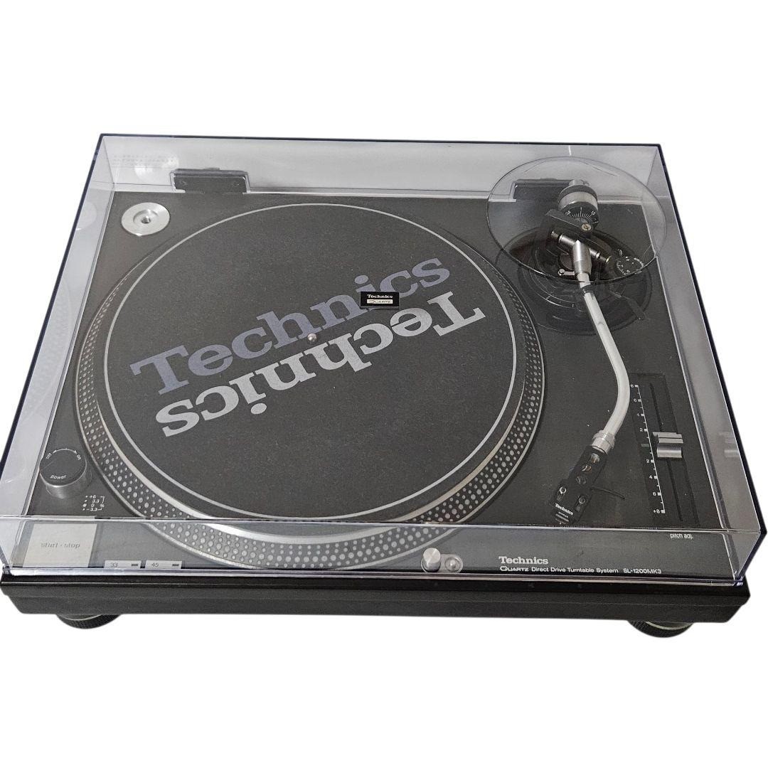 Technics SL1200MK3 2 Turntable Pair Dj Black Direct Player w/dust
