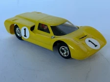 Strombecker Ford J Car (Yellow) 1/32 scale slot car