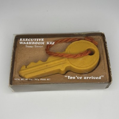 Vintage Executive Washroom Key Novelty Soap in Box TwinCraft Canada