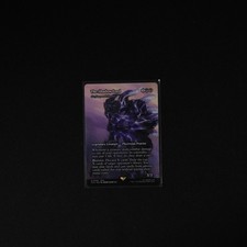 Magic Final Fantasy MTG The Shadow Lord Borderless Non-foil (Showcase)