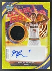 2025-26 Bowman Best U Malik Reneau Game Graphs Patch Auto Yellow /75 Miami