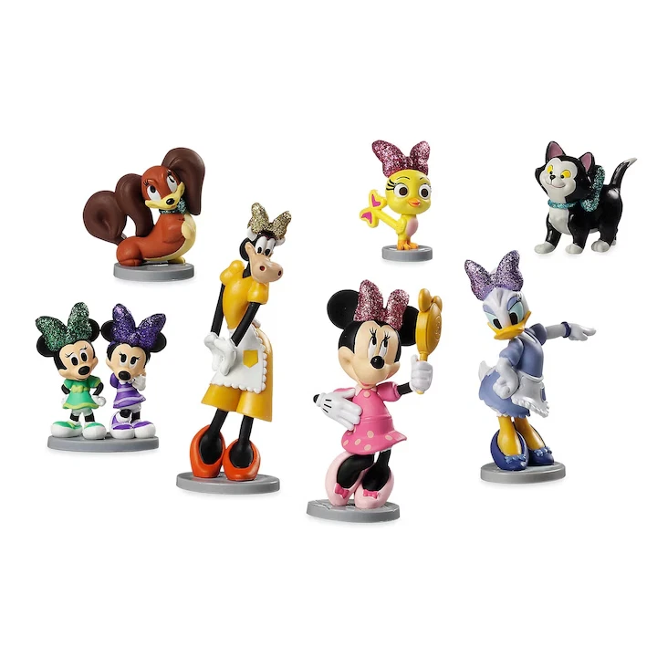 Minnie Maus und ihre Freunde, Set mit 7 Disney-Figuren, mehrfarbig - Bild 1 von 1