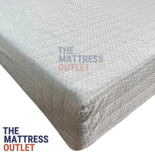 Blue Hard Firm Foam Mattress With Memory Foam Layer Extra Firm 8"Hard+2"Memory