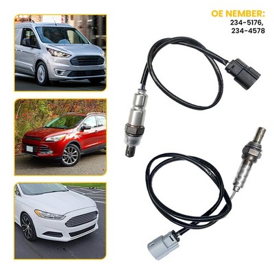 Upstream+Downstream Oxygen O2 Sensor for 2014-2015 Ford Transit Connect 2.5L EXD