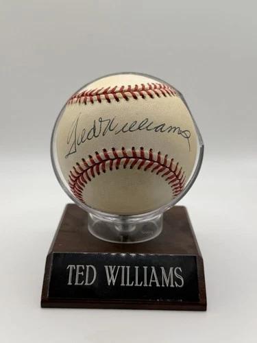 Ted Williams Signed American League Official Baseball No COA