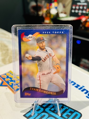 2020 Topps Archives - 2002 Topps #225 Evan Longoria /175 SAN FRANCISCO GIANTS