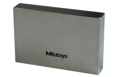 Mitutoyo Steel Rectangular Gage Block, ASME Grade 00, 1.32 mm Length