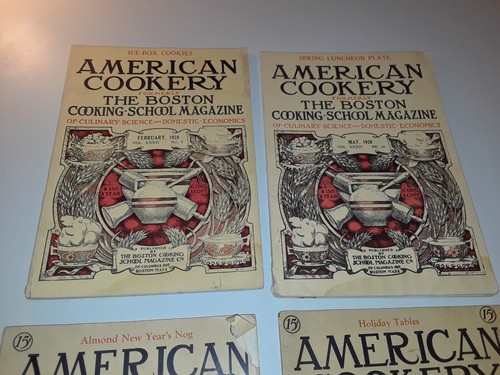 Lot American Cookery Magazine Feb, May 1928 No. 7, 10 Vol XXXII Dec. 1936 1937 X - Picture 4 of 10