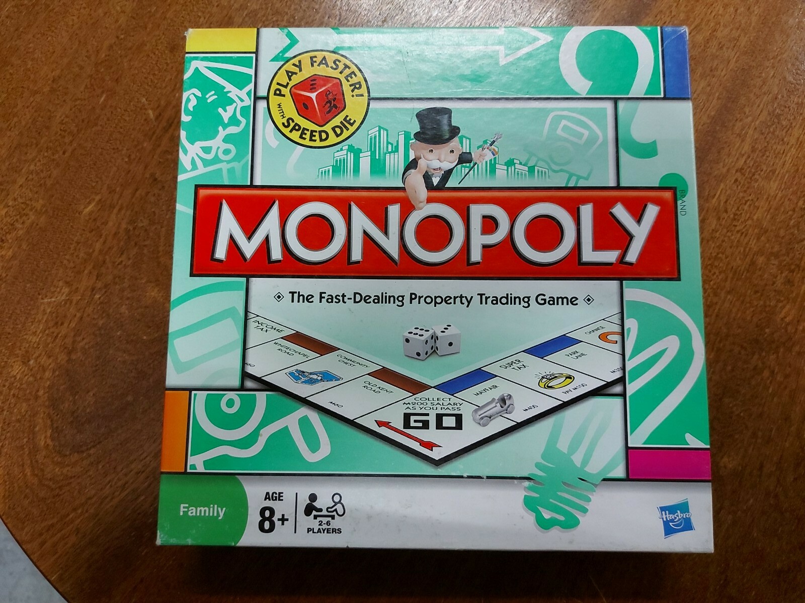 MONOPOLY BOARD GAME BY PARKER HASBRO COMPLETE