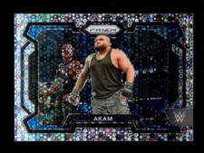 2024 PRIZM WWE UNDERCARD SILVER DISCO #24 AKAM SMACKDOWN