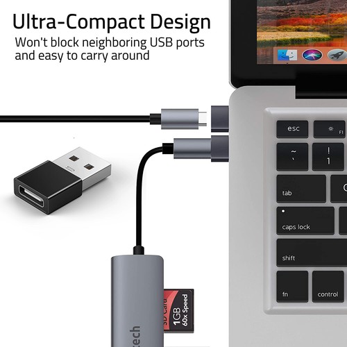 3 PACK USB C 3.1 Type C Female to USB 3.0 Type A Male Port Converter Adapter NEW - Photo 5 sur 7