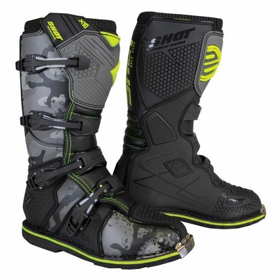 Shot X10 2.0 MX Boots Adult - Black 
