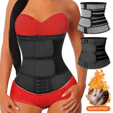 Faja reductora hombres mujeres Cinturón de sudoración Faja reductora de abdomen