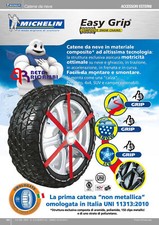 Michelin Easy Grip CATENE DA NEVE G12 185/55-15 195/50-15 175/65-14 175/70-14