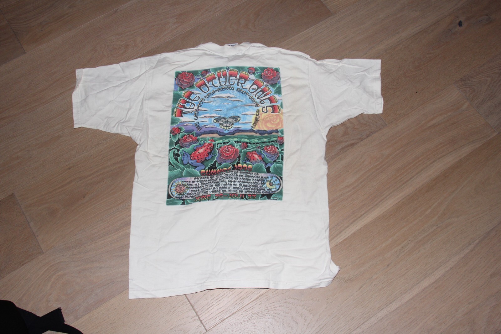 ALTRA Grateful Dead originale vintage anni 90 The Other Ones 1998 estate crema taglia L