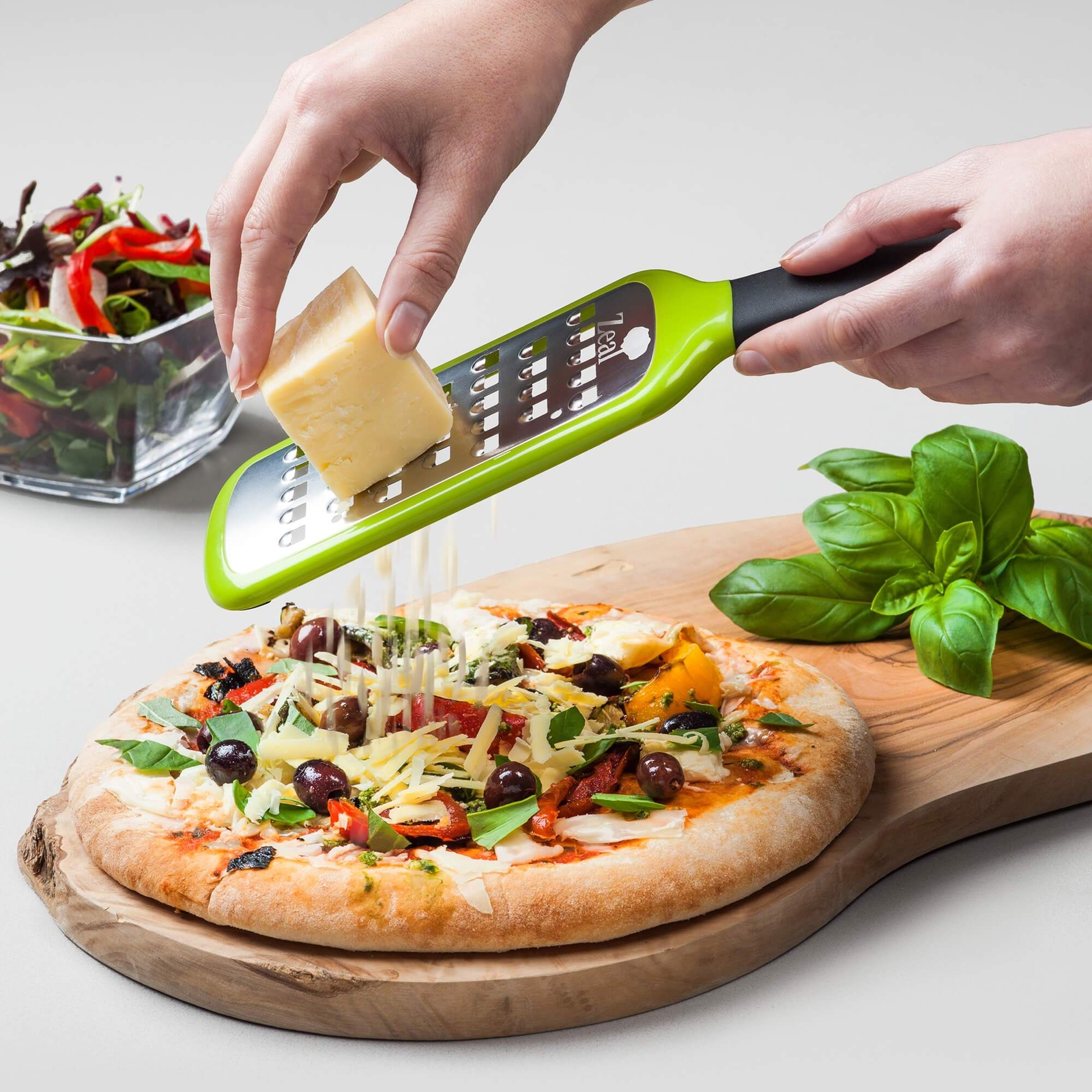 Zeal Coarse Grater Hand Held Grater with Cover Lime