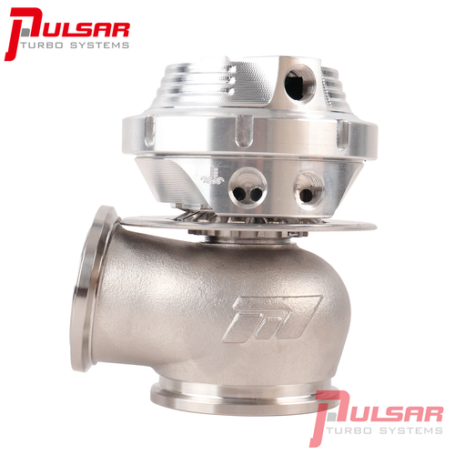 PSR NEW GENERATION WASTEGATE Silver 38mm Dual Vband External Wastegate - Picture 2 of 7