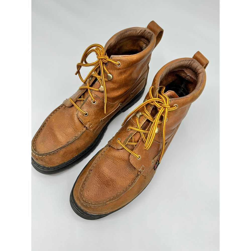 Justin's 995 Moc Toe Leather Tan Chukka Boots in Men's size 12 M eBay