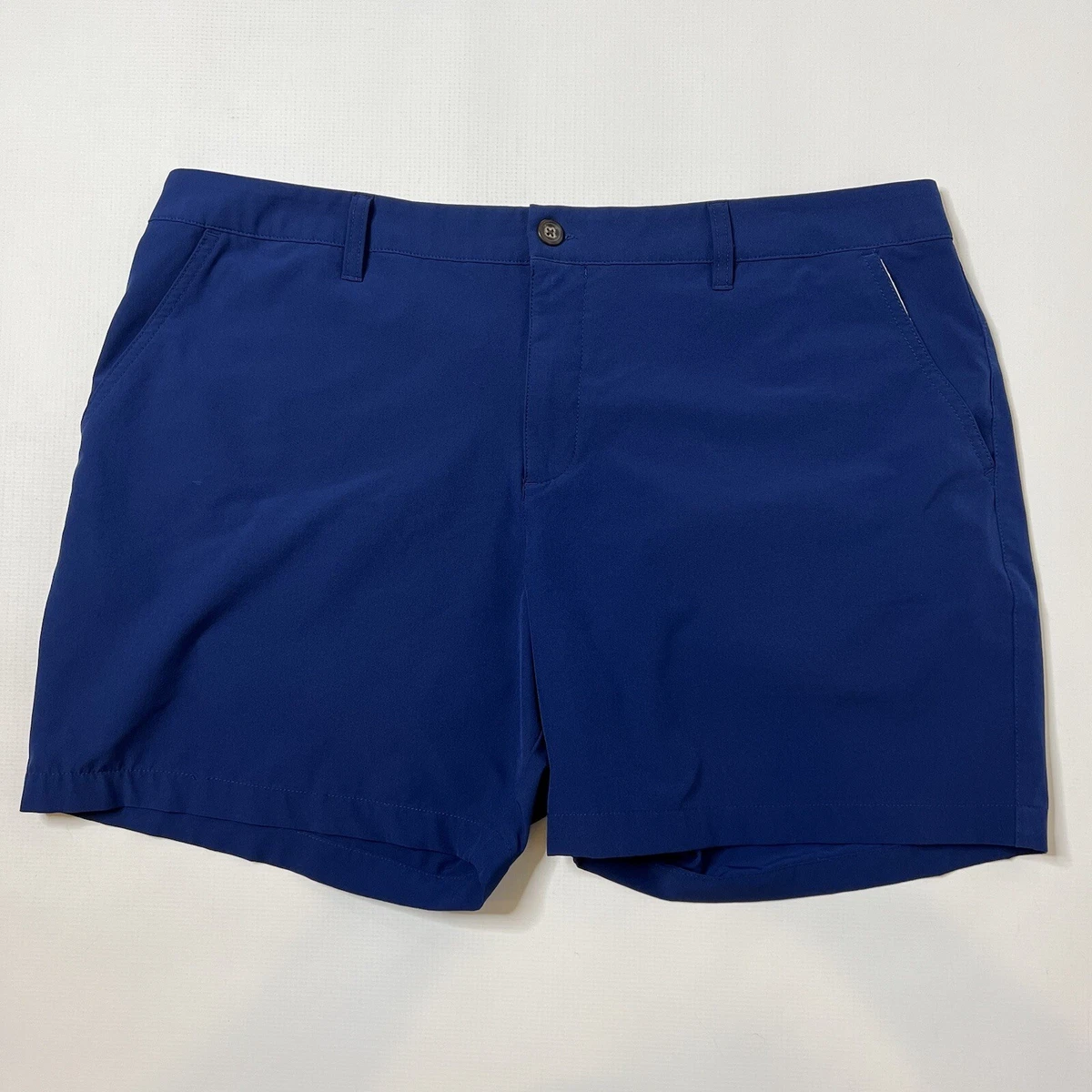 Chubbies Shorts Size XXL 2XL Dark Blue Flat Front Performance