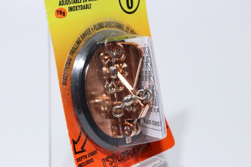 Luhr-Jensen Dipsy Diver, Metallic Copper/Black Bottom - Size 0 - NEW - Picture 2 of 4