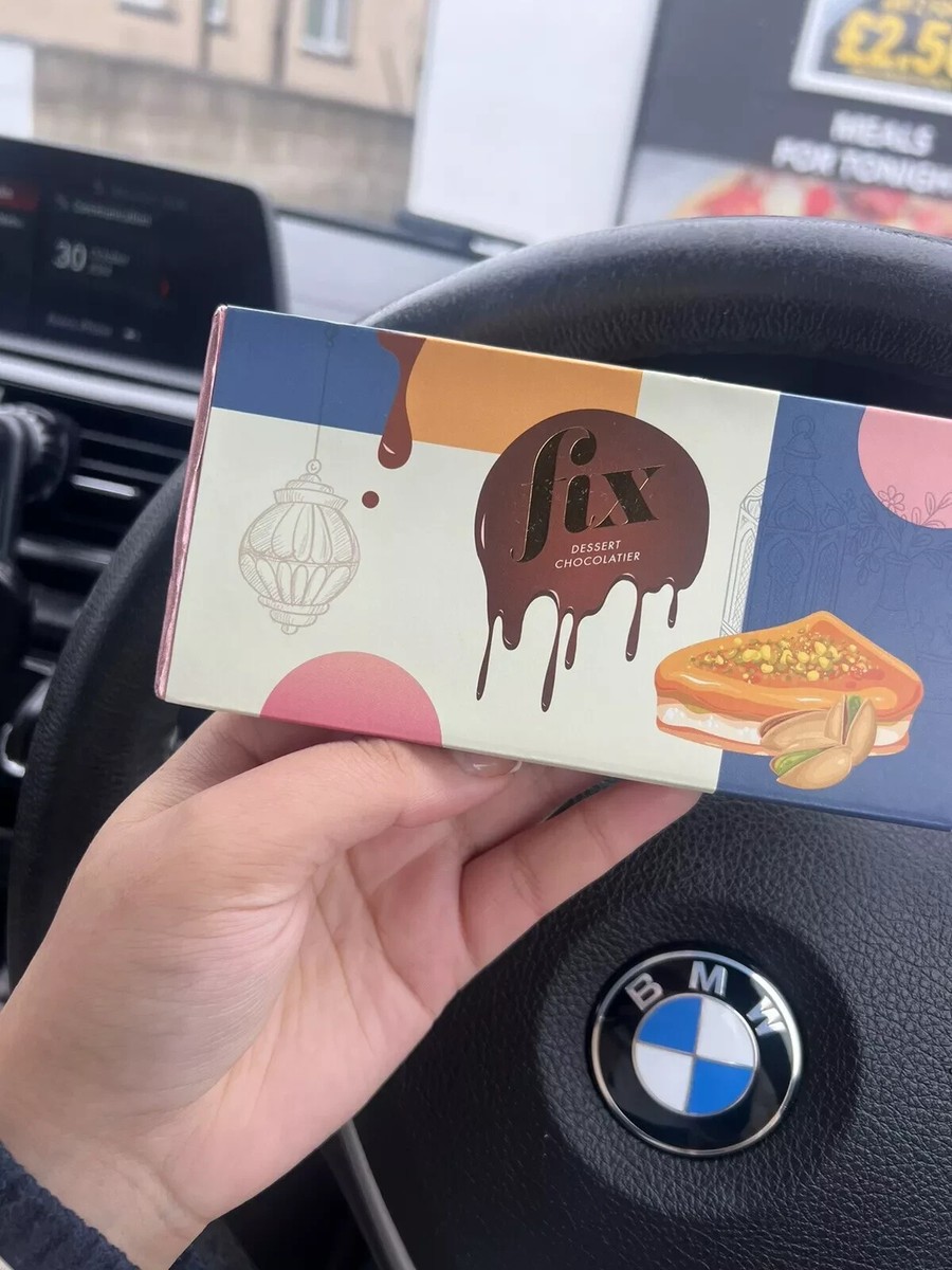 ORIGINAL) VIRAL FIX DUBAI CHOCOLATE Bar CANT GET KNAFEH OF IT