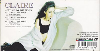 FLY ME TO THE MOON Neon Genesis EVANGELION Japan Music CD 8cm CD