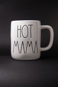 hot mama rae dunn mug
