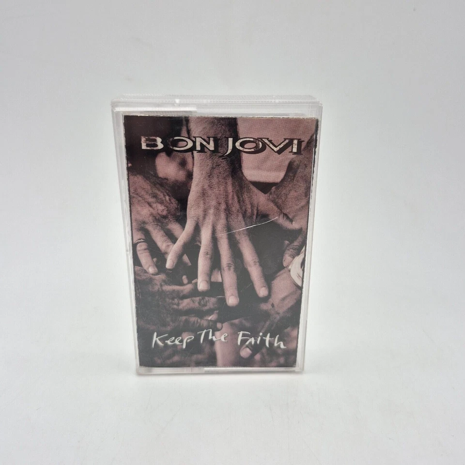 Bon Jovi - Keep The Faith Cassette Tape 1992 Polygram Jamboo 514 241-4 - Image 2 of 4