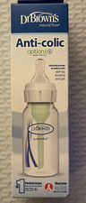 NEW Dr. Brown's Natural Flow Options Anti Colic Bottle Narrow Neck 4 Oz