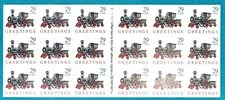 SoCo Stamps US Sc #2719a Greetings Locomotive booklet  29¢ MNH- 1992 SCV=$12.00