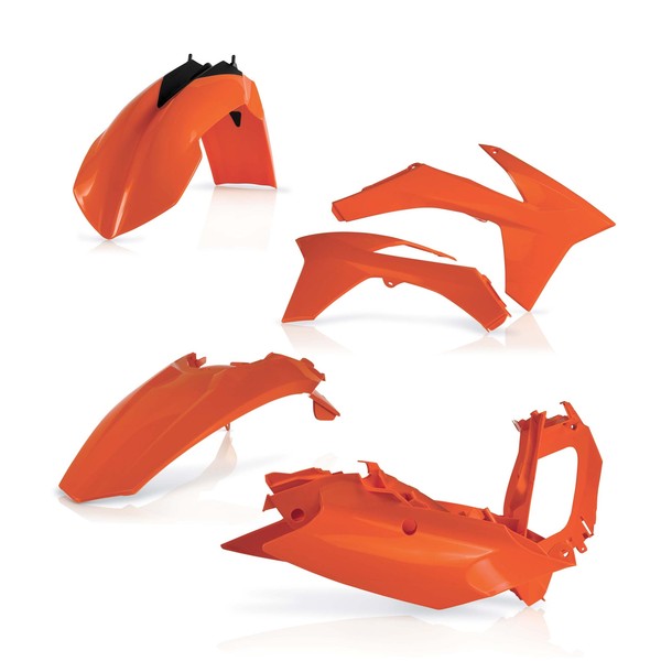 Acerbis Kunststoff-Kit Orange KTM EXC 125 2012 2013 0016233.010-image