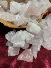 Rose Quartz Crystals - Medium Chunks - Rough Stones Bulk - Healing Crystals