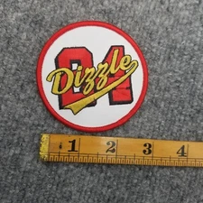 Dizzle 24 Patch Round Red White
