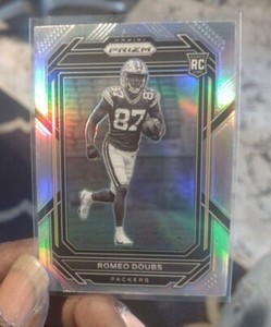 Romeo Doubs 2022 Prizm- Silver Rookie Variation Prizm- Packers #337