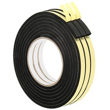 3m/10ft Sealing Foam Tape 3Rolls Single Sided Weather Stripping Door Seal Str...