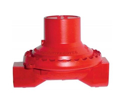 JR Products 07-30325 RV High Pressure 500K BTU Regulator for Gas Systems