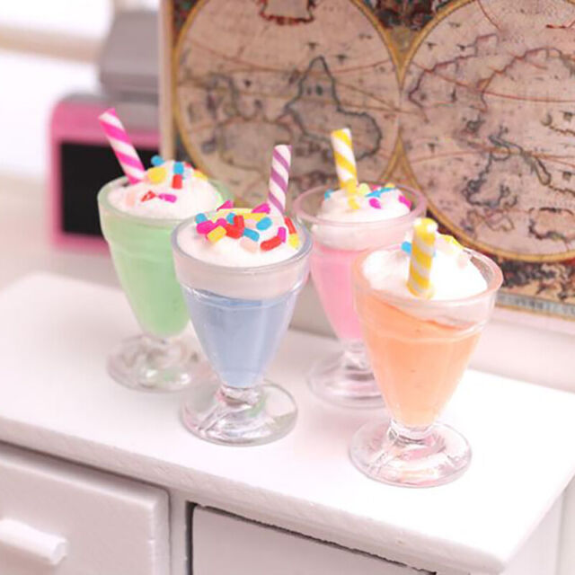 1Pc 1:12 Dollhouse Miniature Ice Cream Cups Doll House Kitchen F`hg 1Pc 1:12 Dollhouse Miniature Ice Cream Cups Doll House Kitchen F`hg