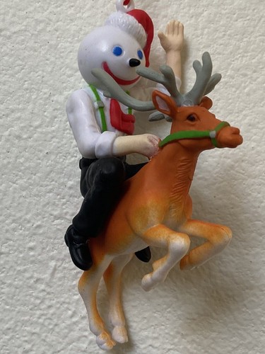 Jack in the Box Riding a Reindeer Christmas Ornament KIDS MEAL PROMO...RARE!!! - Picture 4 of 12