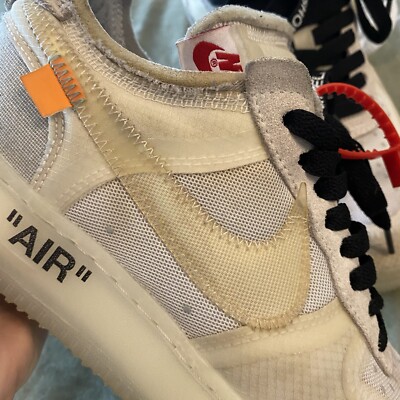 Size 8 - Nike Off-White x Air Force 1 Low The Ten | eBay