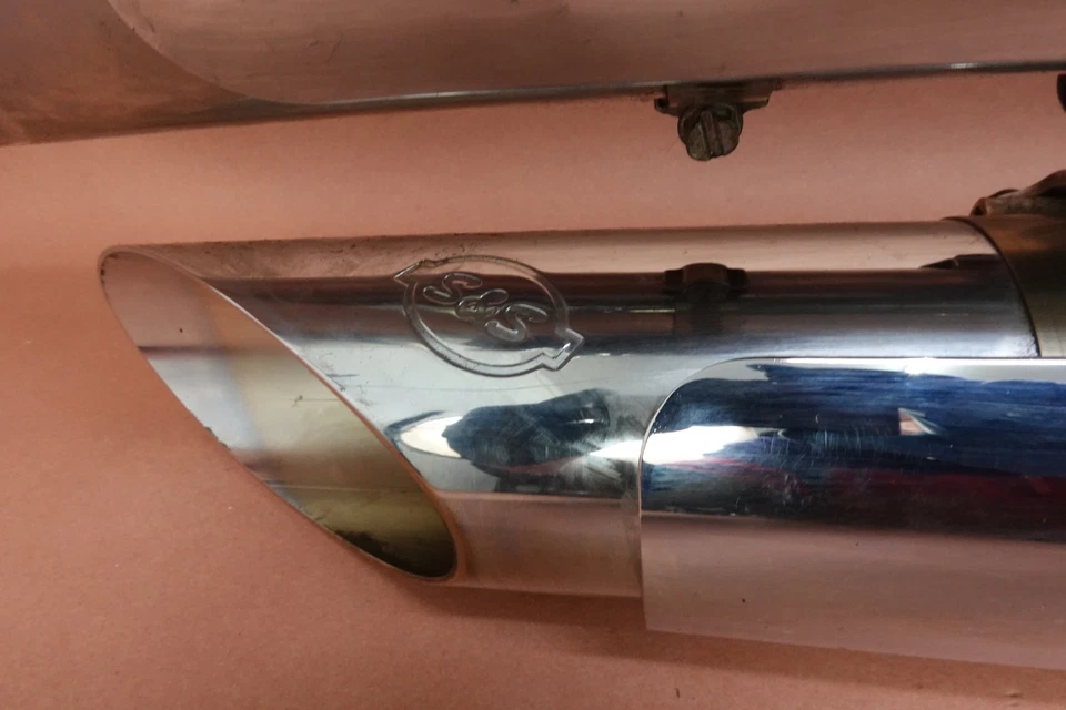 2000-2006 Harley Davidson FLSTFI Fat Boy S&S EXHAUST SYSTEM - Image 4 of 4