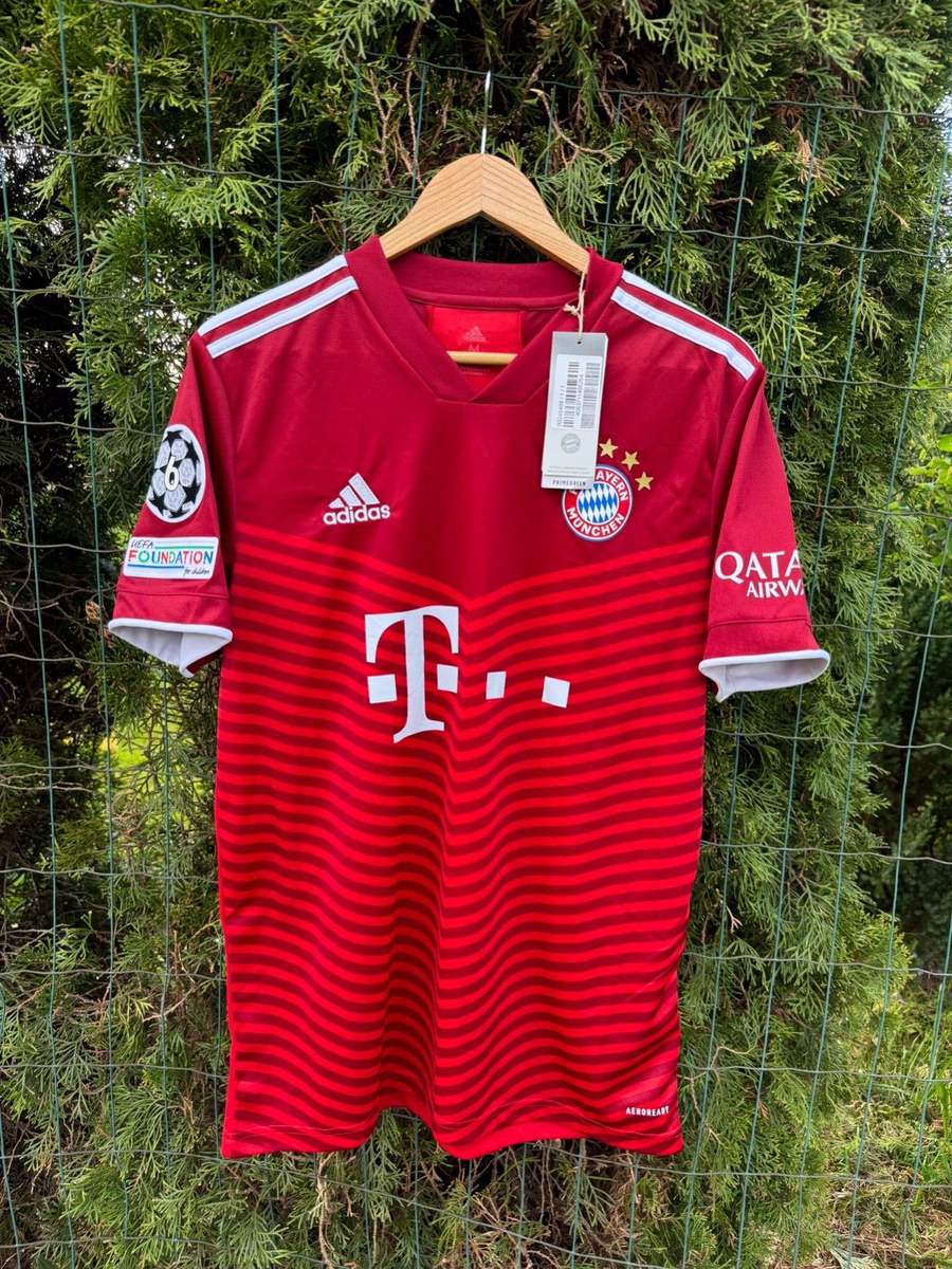  FC Bayern München ユニフォーム BAYERN MÜNICH 2021/2022 CHAMPION LEAGUE HOME FOOTBALL SOCCER