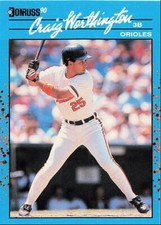 1990 Donruss Best of the AL Craig Worthington Baltimore Orioles #71