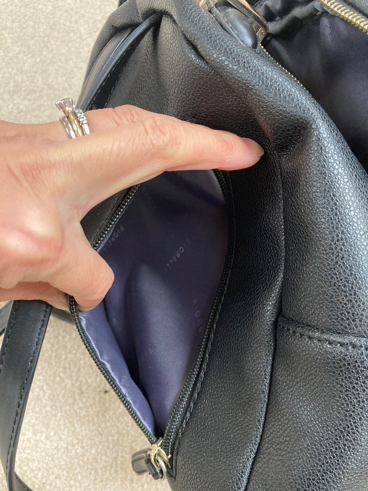 FIORELLI ‘CORA’ BLACK MINI BACKPACK RUCKSACK - image 15