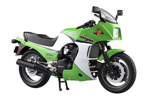 AOSHIMA 1:12 Diecast Model Kawasaki Ninja GPZ900R Lime green from