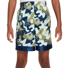 NEW Nike ELITE Boys YOUTH Basketball Dri-fit Shorts Urban Camo DQ8809 Size L