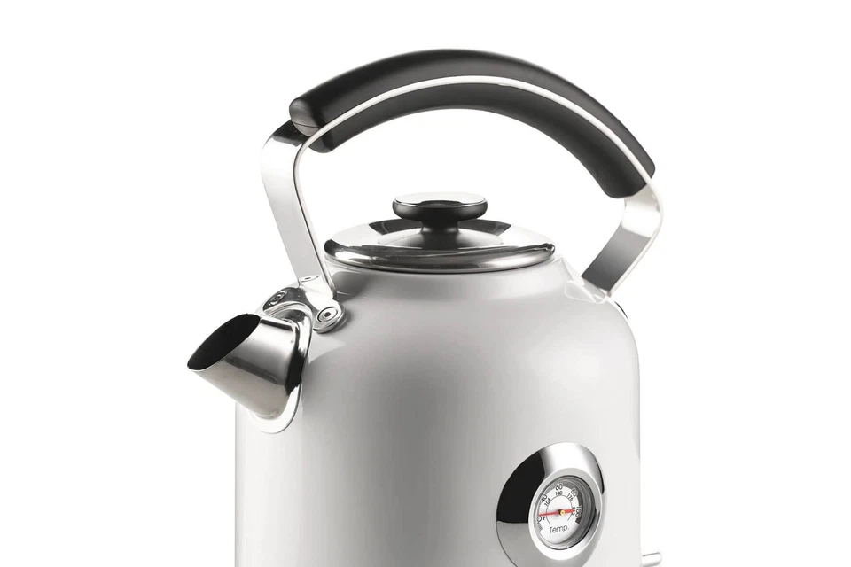 Ariete Bollitore Elettrico Moderna Bianco Cordless 1.7L Termometro Autospegiment - Immagine 4 di 4